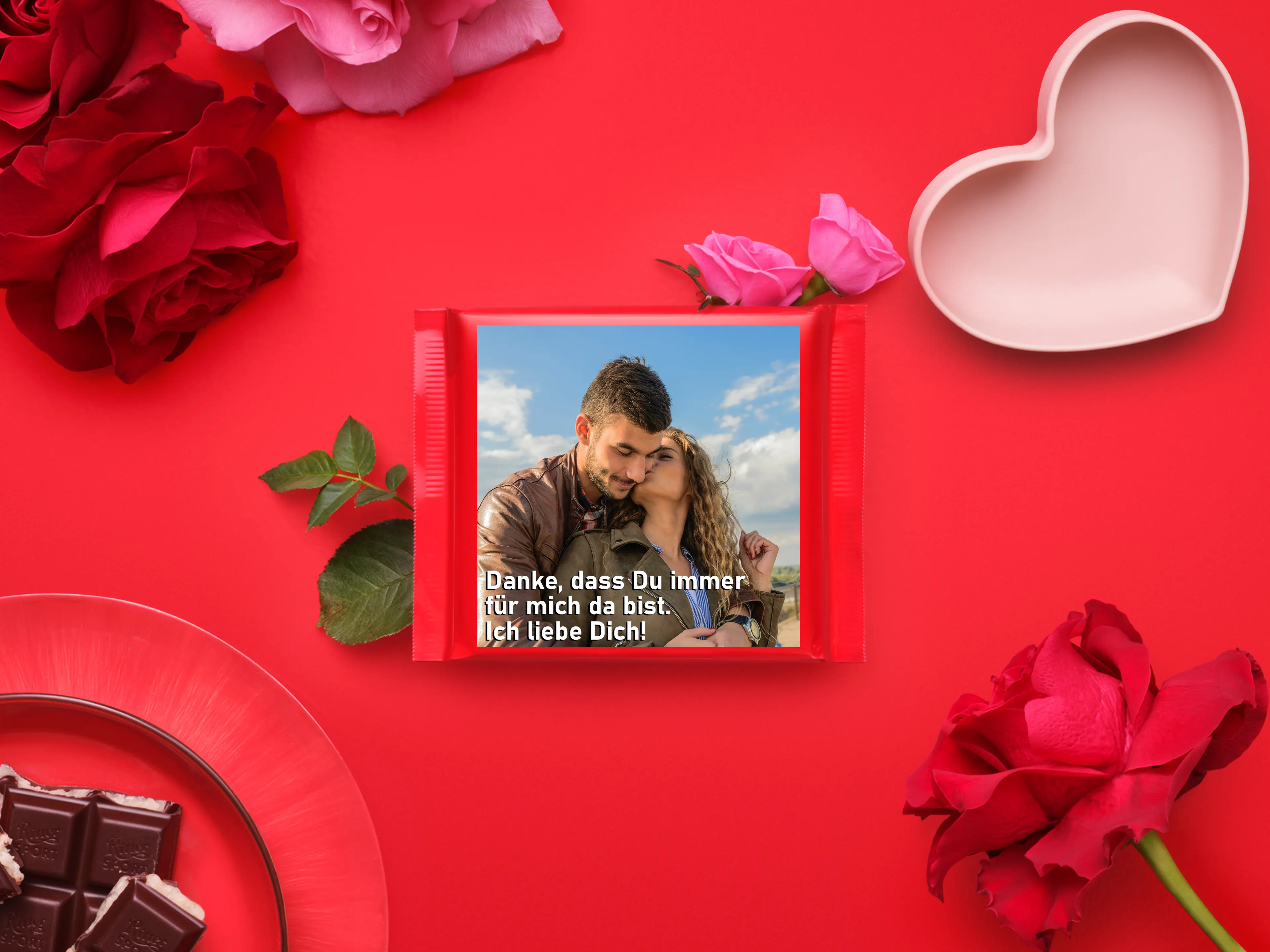 Ritter Sport MyRitterSport personalisierte Schokolade Liebe