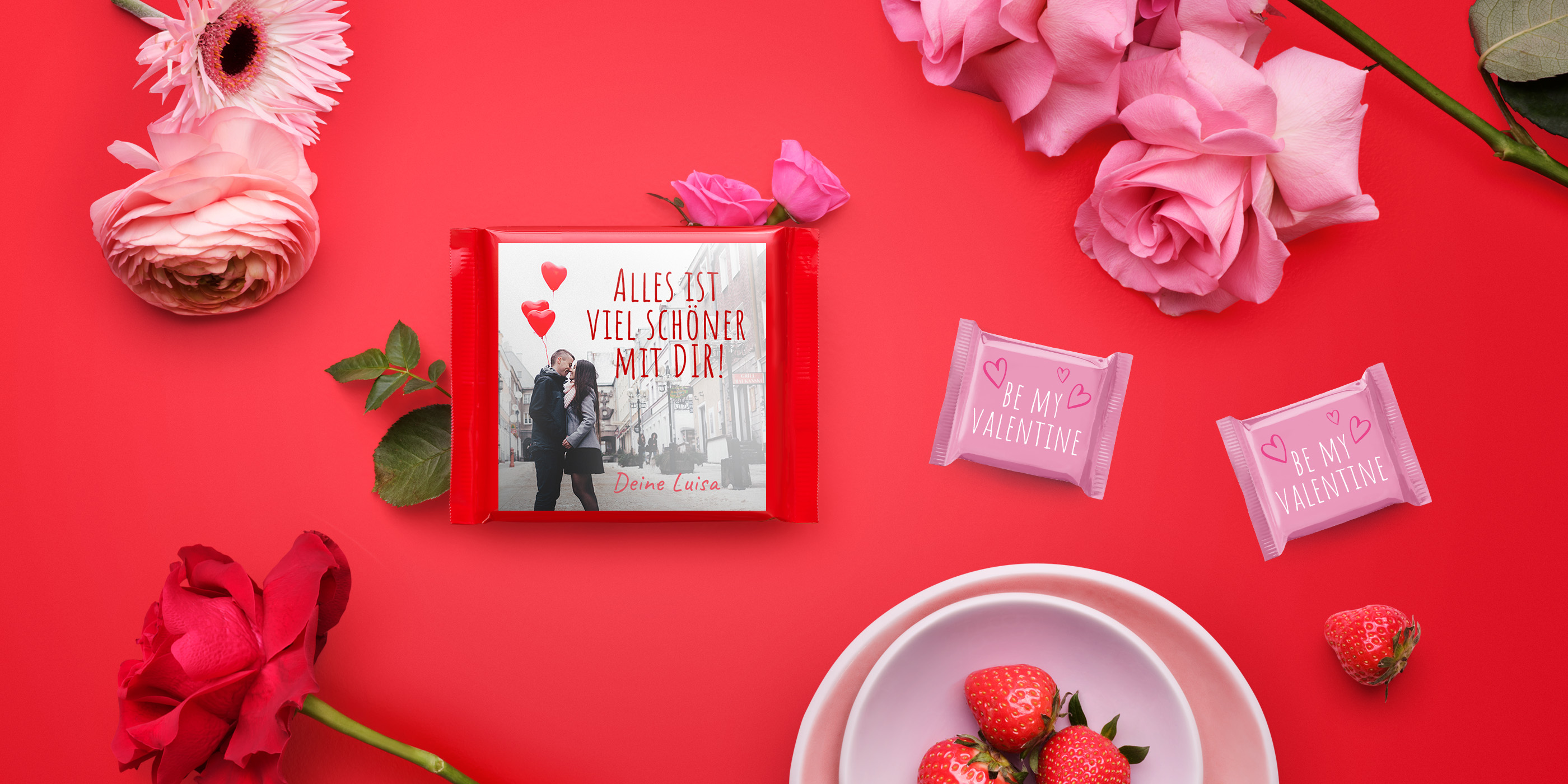 MyRitterSport personalisierte Schokolade Liebe